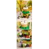 PANTASY 86505 CẢNH PHỐ NHỎ KUNG FU PANDA CỬA HÀNG ABAO bộ đồ chơi xếp lắp ráp ghép mô hình Movie & Game Phim Và Trò Chơi 300 khối