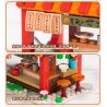 PANTASY 86506 CẢNH PHỐ NHỎ KUNG FU PANDA CỬA HÀNG MÌ XIAO ZHEN bộ đồ chơi xếp lắp ráp ghép mô hình Movie & Game Phim Và Trò Chơi 300 khối