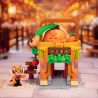 PANTASY 86508 CẢNH PHỐ NHỎ KUNG FU PANDA QUẦY TRÁI CÂY HỔ bộ đồ chơi xếp lắp ráp ghép mô hình Movie & Game Phim Và Trò Chơi 300 khối