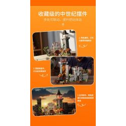 LUMIBRICKS FUNWHOLE F9027 9027 THÁP CANH THỜI TRUNG CỔ bộ đồ chơi xếp lắp ráp ghép mô hình Medieval Castle MEDIEVAL WATCHTOWER Chiến Tranh Trung Cổ 1625 khối
