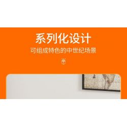 LUMIBRICKS FUNWHOLE F9027 9027 THÁP CANH THỜI TRUNG CỔ bộ đồ chơi xếp lắp ráp ghép mô hình Medieval Castle MEDIEVAL WATCHTOWER Chiến Tranh Trung Cổ 1625 khối