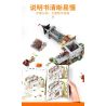 LUMIBRICKS FUNWHOLE F9027 9027 THÁP CANH THỜI TRUNG CỔ bộ đồ chơi xếp lắp ráp ghép mô hình Medieval Castle MEDIEVAL WATCHTOWER Chiến Tranh Trung Cổ 1625 khối