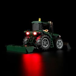 LUMIBRICKS FUNWHOLE F9205 9205 MÁY KÉO bộ đồ chơi xếp lắp ráp ghép mô hình City Thành Phố 367 khối