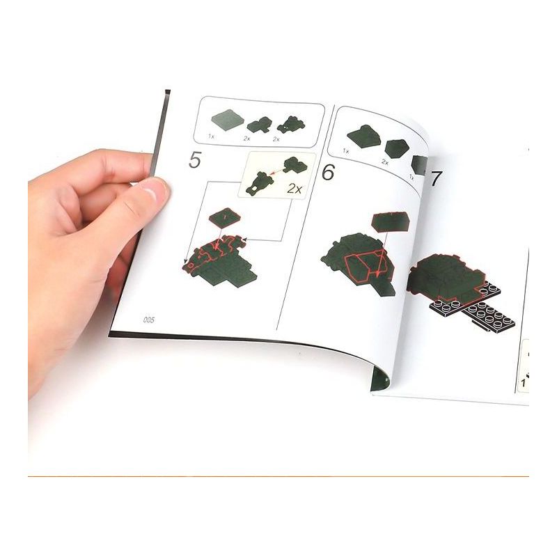 LUMIBRICKS FUNWHOLE F9205 9205 MÁY KÉO bộ đồ chơi xếp lắp ráp ghép mô hình City Thành Phố 367 khối