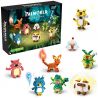 823 8 LOẠI QUÁI THÚ TƯỞNG TƯỢNG PALLU bộ đồ chơi xếp lắp ráp ghép mô hình Movie & Game PALWORLD Phim Và Trò Chơi 493 khối
