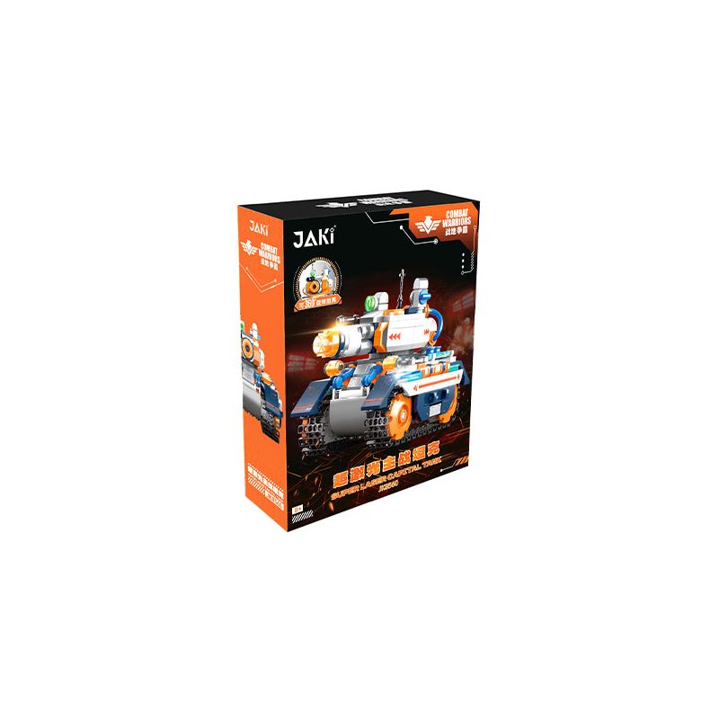JAKI JK8560 8560 CHIẾN TRƯỜNG XE TĂNG CHÍNH SUPER LASER bộ đồ chơi xếp lắp ráp ghép mô hình Military Army SUPER LASER CAPITAL TANK Quân Sự Bộ Đội