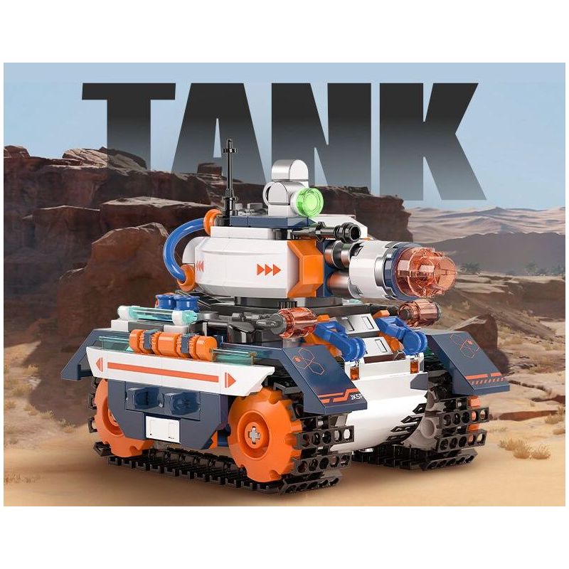 JAKI JK8560 8560 CHIẾN TRƯỜNG XE TĂNG CHÍNH SUPER LASER bộ đồ chơi xếp lắp ráp ghép mô hình Military Army SUPER LASER CAPITAL TANK Quân Sự Bộ Đội