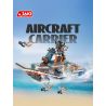 JAKI JK8562 8562 CHIẾN TRƯỜNG SIÊU TÀU SÂN BAY HẠT NHÂN bộ đồ chơi xếp lắp ráp ghép mô hình Military Army HYPER NUCLEAR AIRCRAFT CARRIER Quân Sự Bộ Đội