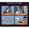 JAKI JK8562 8562 CHIẾN TRƯỜNG SIÊU TÀU SÂN BAY HẠT NHÂN bộ đồ chơi xếp lắp ráp ghép mô hình Military Army HYPER NUCLEAR AIRCRAFT CARRIER Quân Sự Bộ Đội