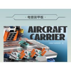 JAKI JK8562 8562 CHIẾN TRƯỜNG SIÊU TÀU SÂN BAY HẠT NHÂN bộ đồ chơi xếp lắp ráp ghép mô hình Military Army HYPER NUCLEAR AIRCRAFT CARRIER Quân Sự Bộ Đội