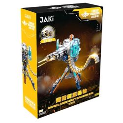 JAKI JK8563 8563 CHIẾN TRƯỜNG SÚNG MÁY HẠNG NẶNG SIÊU LASER bộ đồ chơi xếp lắp ráp ghép mô hình Military Army SUPER LASER HEAVY MACHINE GUN Quân Sự Bộ Đội