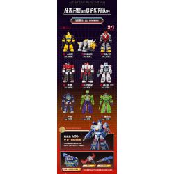 BLOKEES 71103 TRANSFORMERS STAR EDITION TẬP 3 SỐNG SÓT TỪ NƠI NGUY HIỂM bộ đồ chơi xếp lắp ráp ghép mô hình Movie & Game Phim Và Trò Chơi