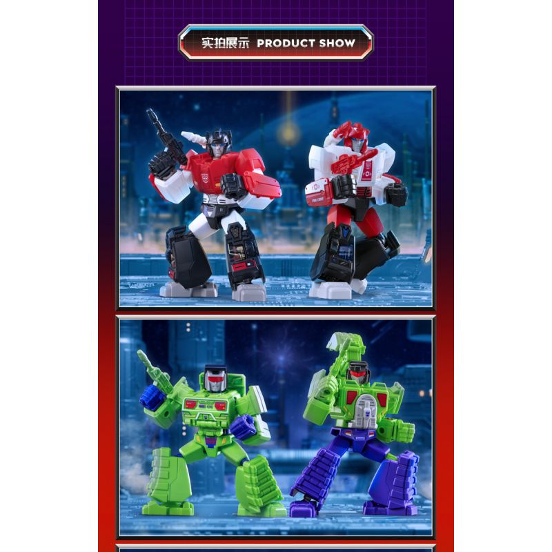 BLOKEES 71103 TRANSFORMERS STAR EDITION TẬP 3 SỐNG SÓT TỪ NƠI NGUY HIỂM bộ đồ chơi xếp lắp ráp ghép mô hình Movie & Game Phim Và Trò Chơi