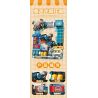 INBRIXX 881505 GẤU BÔNG CUỘC ĐUA THÀNH PHỐ TEDDY bộ đồ chơi xếp lắp ráp ghép mô hình TEDDY CITY RACING