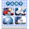 INBRIXX 881506 GẤU BÔNG TEDDY GIỮA CÁC VÌ SAO bộ đồ chơi xếp lắp ráp ghép mô hình TEDDY STAR TREK