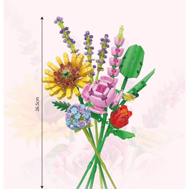 ZHEGAO 622008 THỜI GIAN TỐT bộ đồ chơi xếp lắp ráp ghép mô hình Creator GOOD TIMES Sáng Tạo 539 khối