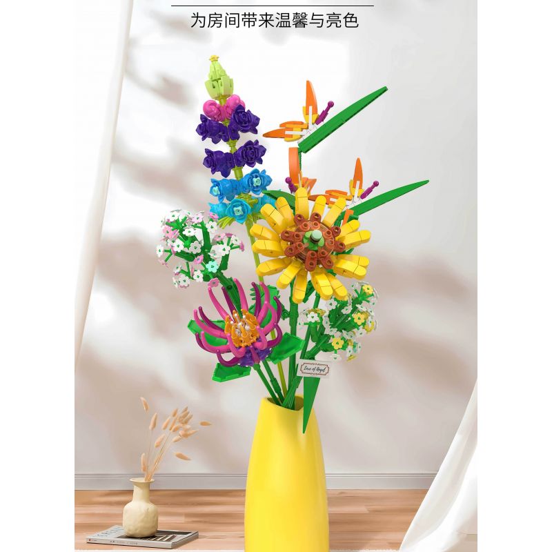 ZHEGAO 622012 THIÊN THẦN TÌNH YÊU bộ đồ chơi xếp lắp ráp ghép mô hình Creator ANGEL'S LOVE Sáng Tạo 621 khối