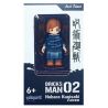 YOLOPARK 40023 TRẢ LẠI PHÉP THUẬT ROSE KUGIZAKI bộ đồ chơi xếp lắp ráp ghép mô hình Movie & Game BRICKS MAN 02 Phim Và Trò Chơi
