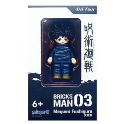 YOLOPARK 40022 TRẢ LẠI PHÉP THUẬT MEGUMI FUSHIGURO bộ đồ chơi xếp lắp ráp ghép mô hình Movie & Game BRICKS MAN 03 Phim Và Trò Chơi