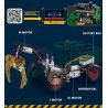 REOBRIX 22027 MÁY KÉO TRƯỢT bộ đồ chơi xếp lắp ráp ghép mô hình Technic LOG SKIDDER Kỹ Thuật Công Nghệ Cao Mô Hình Phương Tiện 1741 khối