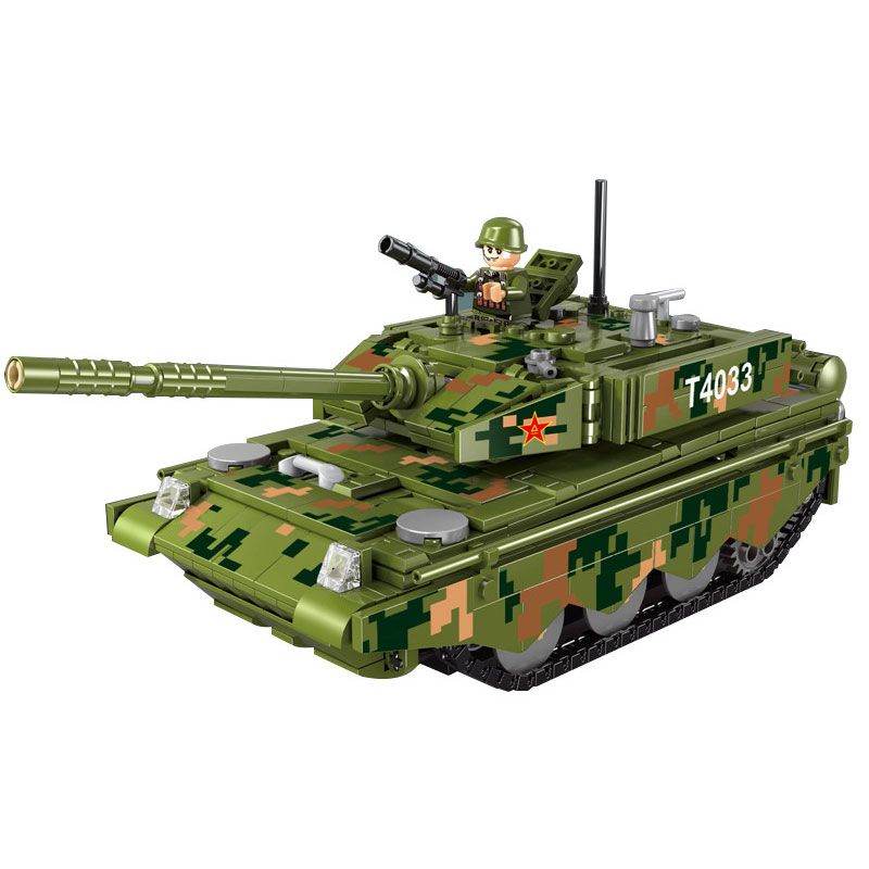 TAGORE T4033 4033 non Lego BÌNH ĐIỀU KHIỂN TỪ XA 99A bộ đồ chơi xếp lắp ráp ghép mô hình Military Army Quân Sự Bộ Đội 676 khối