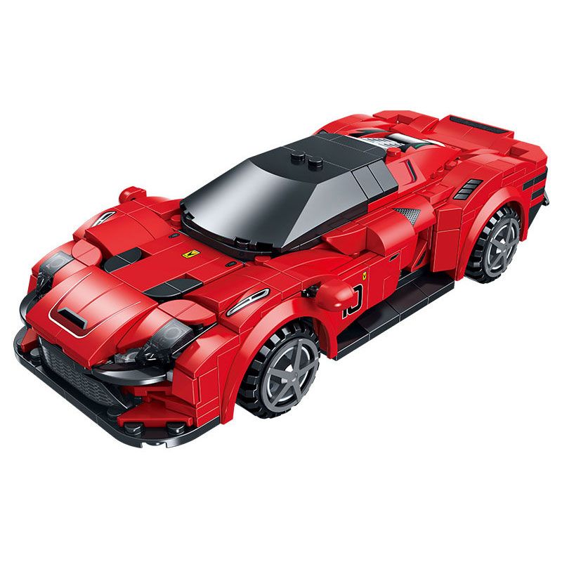 GAOMISI T4052 4052 non Lego FERRARI bộ đồ chơi xếp lắp ráp ghép mô hình Racers Đua Tốc Độ 379 khối