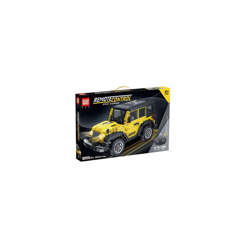 GAOMISI T4053 4053 non Lego XE JEEP bộ đồ chơi xếp lắp ráp ghép mô hình Racers Đua Tốc Độ 379 khối