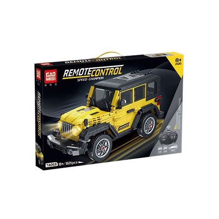 GAOMISI T4053 4053 XE JEEP bộ đồ chơi xếp lắp ráp ghép mô hình Racers Đua Tốc Độ 379 khối