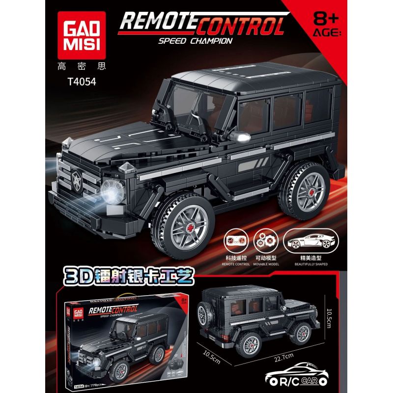 GAOMISI T4054 4054 XE ĐỊA HÌNH BIG bộ đồ chơi xếp lắp ráp ghép mô hình Racers Đua Tốc Độ 778 khối