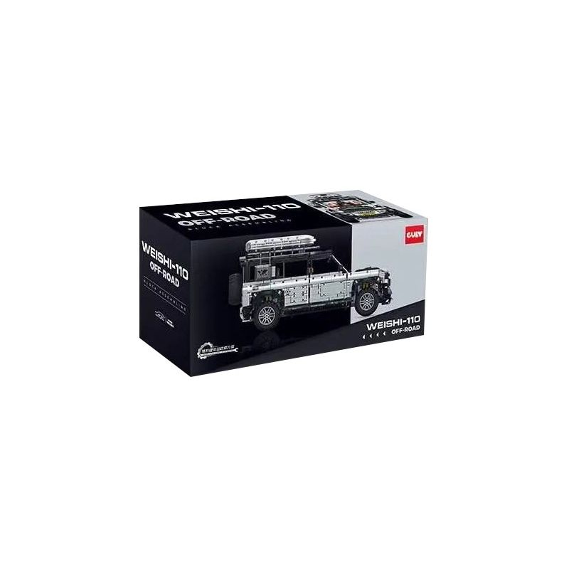 GULY 10620 LAND ROVER DEFENDER 110 XE ĐỊA HÌNH 1:8 tỷ lệ 1:8 bộ đồ chơi xếp lắp ráp ghép mô hình Technic WEISHI-110 OFF-ROAD Kỹ Thuật Công Nghệ Cao Mô Hình Phương Tiện 5268 khối