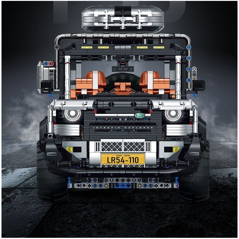 GULY 10620 LAND ROVER DEFENDER 110 XE ĐỊA HÌNH 1:8 tỷ lệ 1:8 bộ đồ chơi xếp lắp ráp ghép mô hình Technic WEISHI-110 OFF-ROAD Kỹ Thuật Công Nghệ Cao Mô Hình Phương Tiện 5268 khối