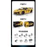 GULY 10622 TÀU HỘ TỐNG 1:8 tỷ lệ 1:8 bộ đồ chơi xếp lắp ráp ghép mô hình Technic KERVTTE SPORTCAR Kỹ Thuật Công Nghệ Cao Mô Hình Phương Tiện 3788 khối