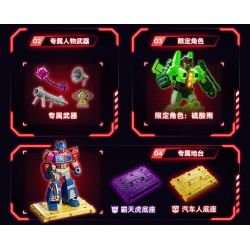 BLOKEES 71121 TRANSFORMERS SHINING EDITION LẦN ĐẦU TIÊN STRIKE bộ đồ chơi xếp lắp ráp ghép mô hình Movie & Game Phim Và Trò Chơi