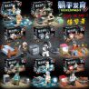 UNKNOWN 744 NẰM PHẲNG ĐỂ PHÁT TRIỂN 8 TRONG 1 bộ đồ chơi xếp lắp ráp ghép mô hình Movie & Game HAUNTED DORM Phim Và Trò Chơi