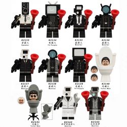 KDL K2143 2143 818 K2133 2133 K2134 2134 K2135 2135 K2136 2136 K2137 2137 K2138 2138 K2139 2139 K2140 2140 K2141 2141 K2142 2142 TOILET MAN 11 LOẠI NHÂN VẬT NHỎ bộ đồ chơi xếp lắp ráp ghép mô hình Movie & Game SKIBIDI TOILET Phim Và Trò Chơi