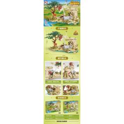 DK 6025 XAVAN bộ đồ chơi xếp lắp ráp ghép mô hình TROPICAL SAVANNA FOREST 755 khối