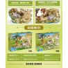 DK 6025 XAVAN bộ đồ chơi xếp lắp ráp ghép mô hình TROPICAL SAVANNA FOREST 755 khối