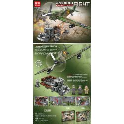 AMERICAN LEAGUE 98302 XE TẢI OPEL CỦA ĐỨC TIÊM KÍCH SPITFIRE ANH bộ đồ chơi xếp lắp ráp ghép mô hình Military Army Quân Sự Bộ Đội