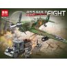 AMERICAN LEAGUE 98302 XE TẢI OPEL CỦA ĐỨC TIÊM KÍCH SPITFIRE ANH bộ đồ chơi xếp lắp ráp ghép mô hình Military Army Quân Sự Bộ Đội