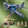 AMERICAN LEAGUE 98304 TIẾN RA PHÍA TRƯỚC XE TĂNG ELEPHANT CỦA ĐỨC MÁY BAY CHIẾN ĐẤU F4U CORSAIR MỸ bộ đồ chơi xếp lắp ráp ghép mô hình Military Army Quân Sự Bộ Đội