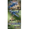 AMERICAN LEAGUE 98304 TIẾN RA PHÍA TRƯỚC XE TĂNG ELEPHANT CỦA ĐỨC MÁY BAY CHIẾN ĐẤU F4U CORSAIR MỸ bộ đồ chơi xếp lắp ráp ghép mô hình Military Army Quân Sự Bộ Đội