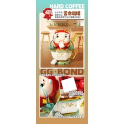JAKI JK6853 6853 NGƯỜI LỢN CÀ PHÊ KHỐN KHỔ bộ đồ chơi xếp lắp ráp ghép mô hình Movie & Game GGBOND HARD COFFEE Phim Và Trò Chơi