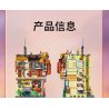 ZHEGAO 00426 THỊ TRẤN TRUNG QUỐC bộ đồ chơi xếp lắp ráp ghép mô hình Creator CHINATOWN Sáng Tạo 4653 khối