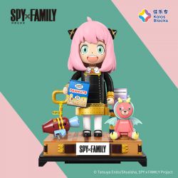 JIALE SPECIAL 33001 SPY PLAY HOUSE ANIYA THAY ĐỔI KHUÔN MẶT bộ đồ chơi xếp lắp ráp ghép mô hình Movie & Game SPY FAMILY Phim Và Trò Chơi 678 khối