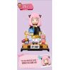 JIALE SPECIAL 33001 SPY PLAY HOUSE ANIYA THAY ĐỔI KHUÔN MẶT bộ đồ chơi xếp lắp ráp ghép mô hình Movie & Game SPY FAMILY Phim Và Trò Chơi 678 khối