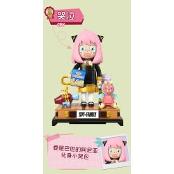 JIALE SPECIAL 33001 SPY PLAY HOUSE ANIYA THAY ĐỔI KHUÔN MẶT bộ đồ chơi xếp lắp ráp ghép mô hình Movie & Game SPY FAMILY Phim Và Trò Chơi 678 khối