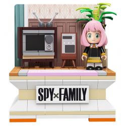 JIALE SPECIAL 33005 NHÀ HÁT CỦA ĐIỆP VIÊN LOA BLUETOOTH ANIA FORGE bộ đồ chơi xếp lắp ráp ghép mô hình Movie & Game SPY FAMILY Phim Và Trò Chơi 217 khối