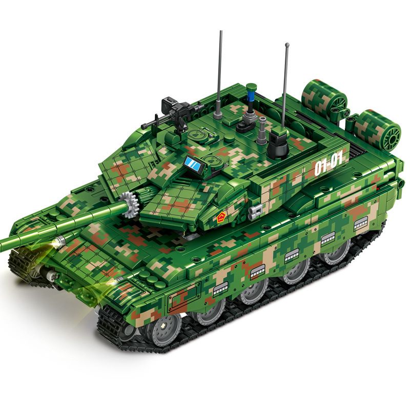 LE YI 66035 non Lego BÌNH ĐIỀU KHIỂN TỪ XA 99A bộ đồ chơi xếp lắp ráp ghép mô hình Military Army Quân Sự Bộ Đội 1628 khối