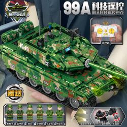 LE YI 66035 BÌNH ĐIỀU KHIỂN TỪ XA 99A bộ đồ chơi xếp lắp ráp ghép mô hình Military Army Quân Sự Bộ Đội 1628 khối