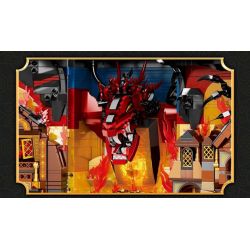 REOBRIX 66035 SÁCH HOBBIT bộ đồ chơi xếp lắp ráp ghép mô hình The Lord Of The Rings Chúa Nhẫn 3398 khối